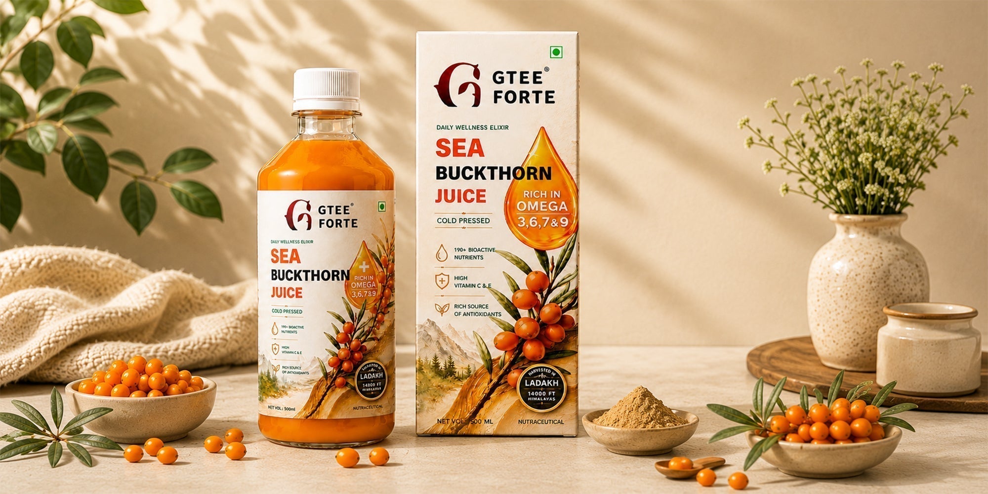 Omega 3-6-7-9 Sea Buckthorn Juice