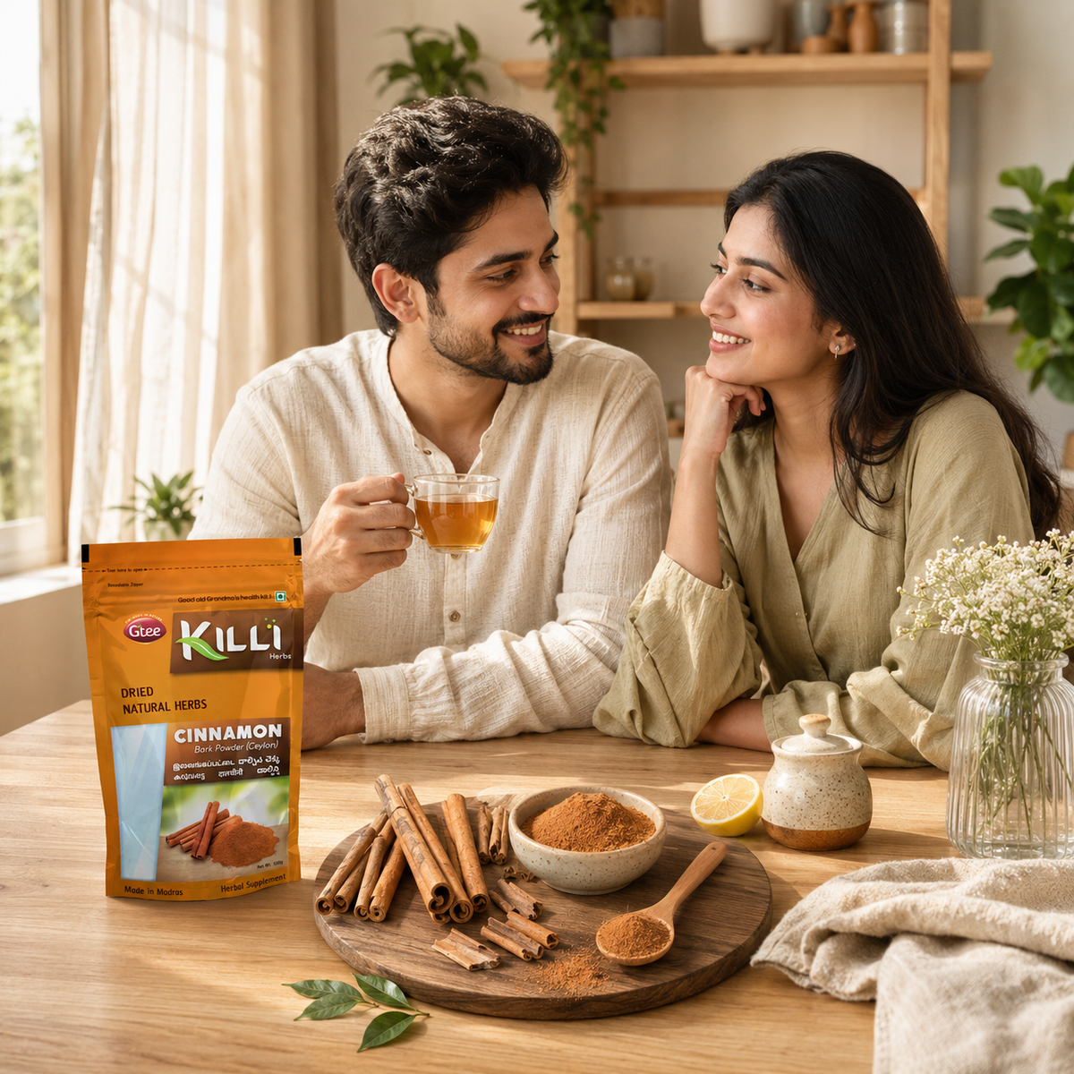 Killi Ceylon Cinnamon | Dalchini | Lavanga Pattai | Patta Bark Powder Pure Ceylon Warmth