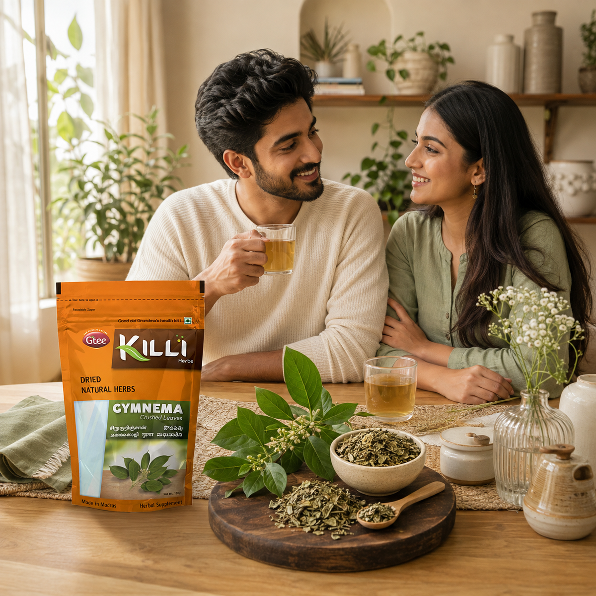 Killi Gymnema | Sirukurinjan Leaves Crushed | Traditional Support for Healthy Sugar Levels