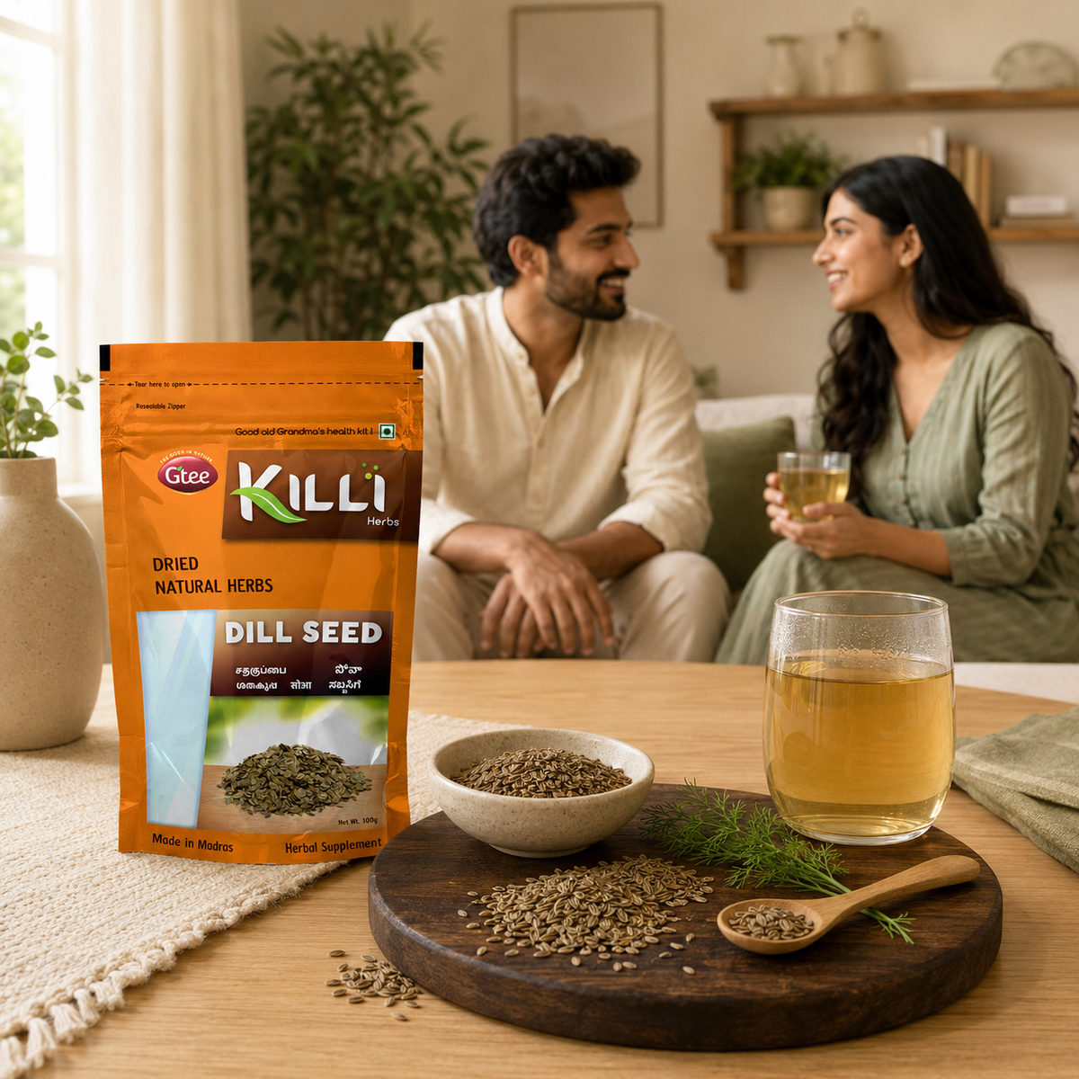 Killi Dill Seed | Sathakuppai | A Digestive Companion for Everyday Meals, 100g
