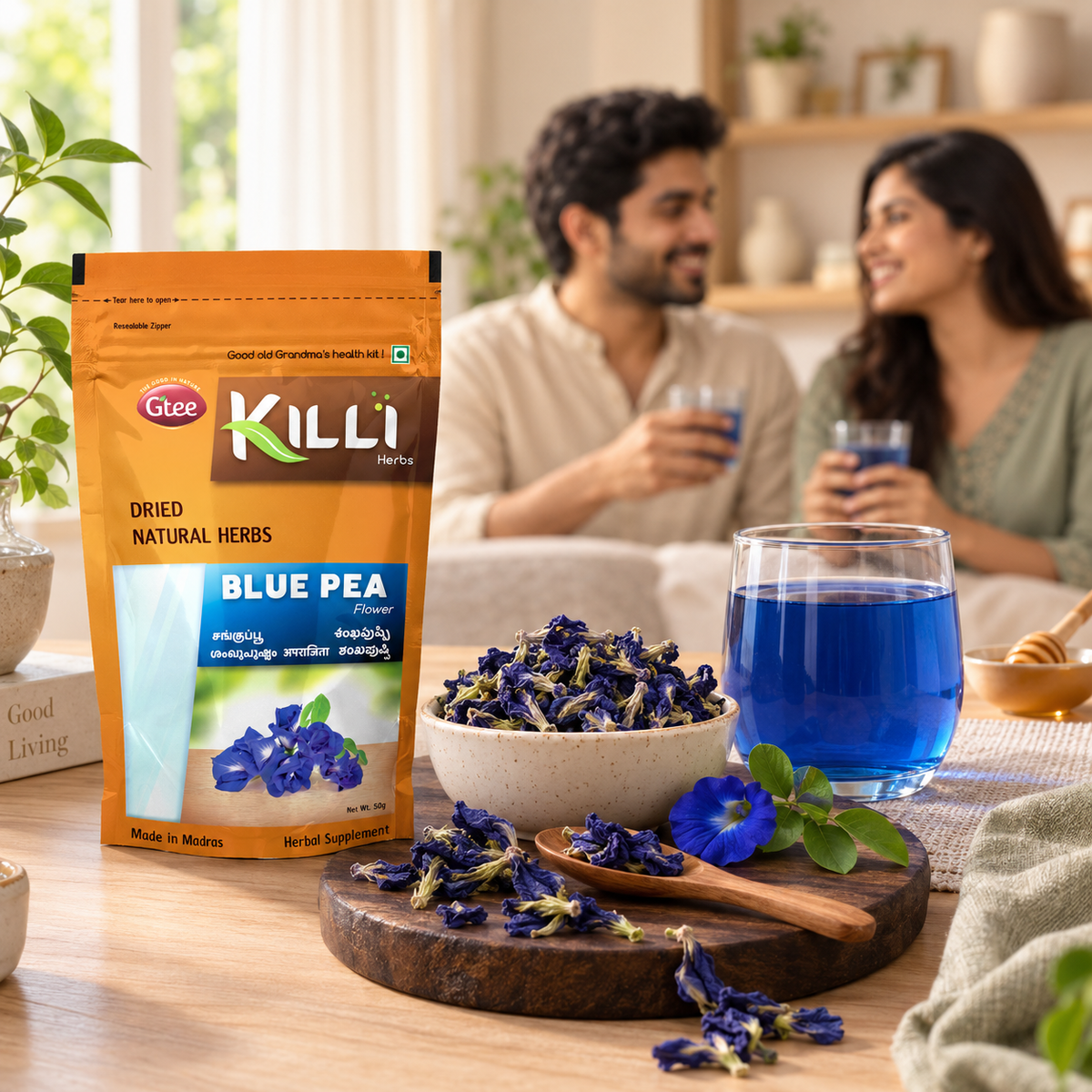 Blue Pea Flower | Killi Sangu Poo | The Flower That Turns a Cup Into a Ritual