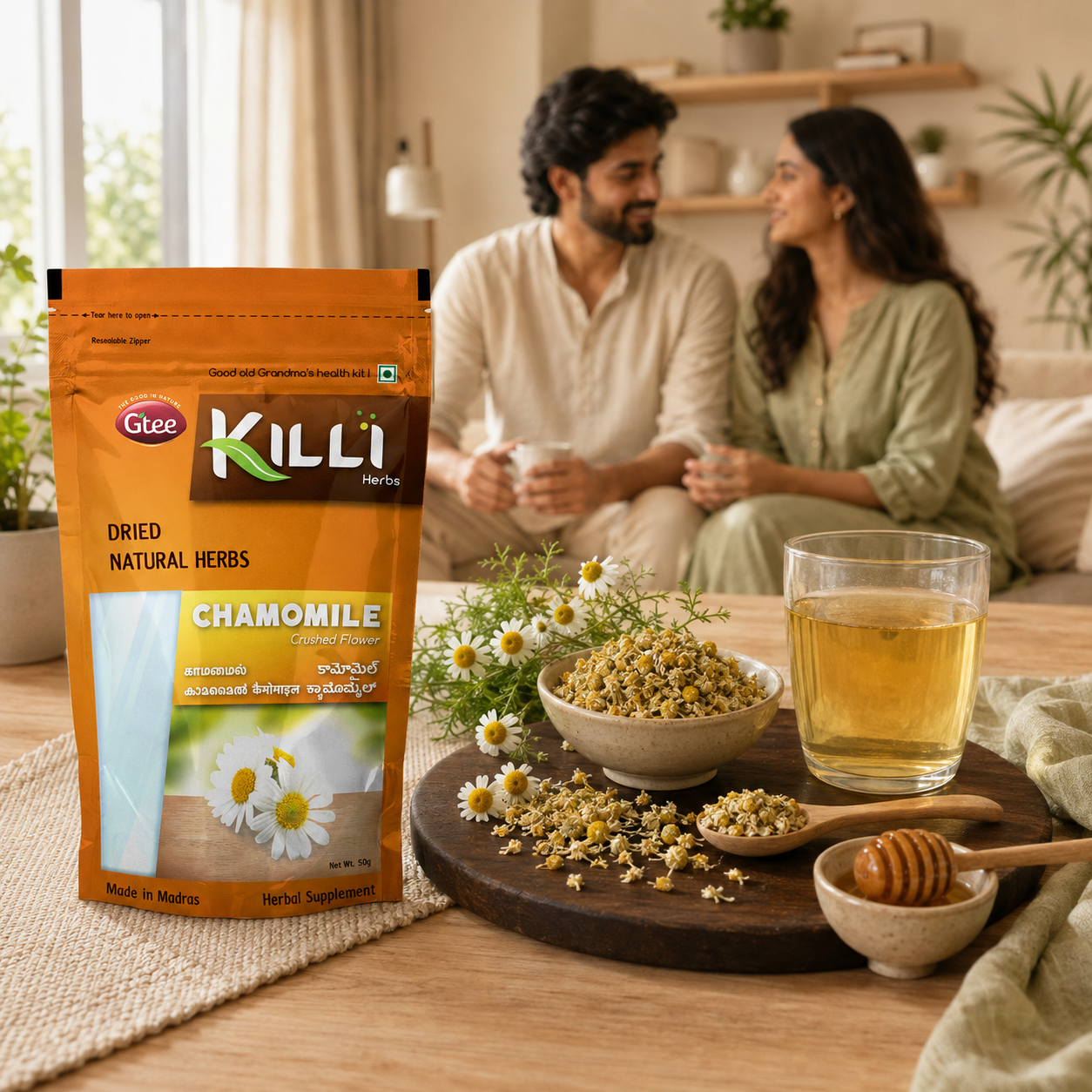 Chamomile Flower | Killi Chamomile Poo | The Cup That Says Goodnight