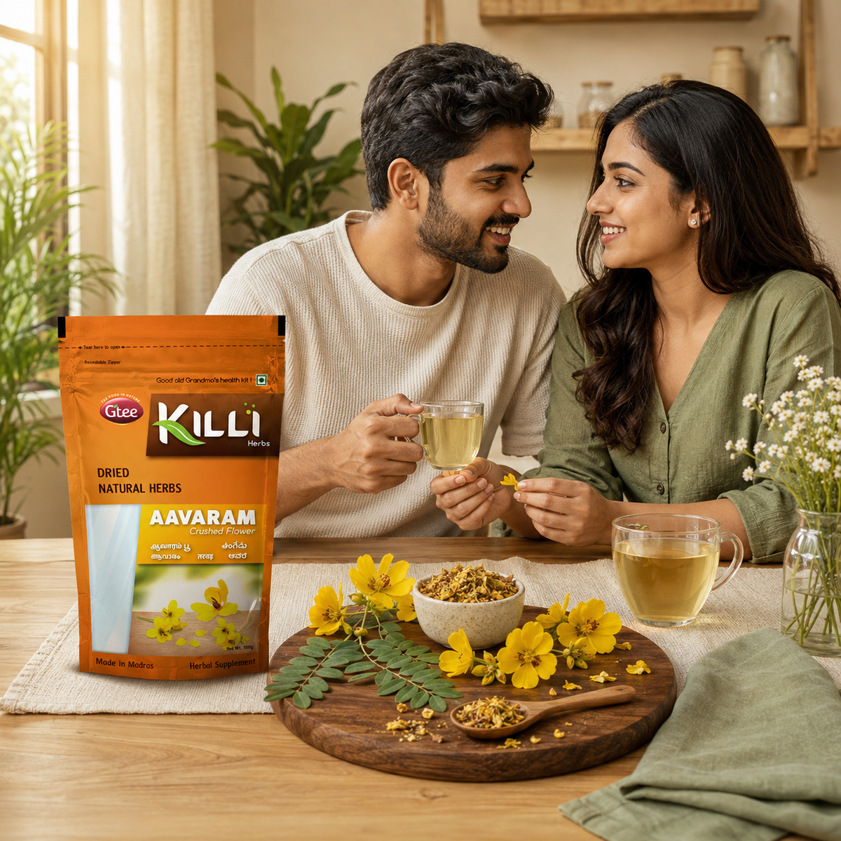Killi Aavarampoo | Aavaram Flower Crushed | Traditional Support for Healthy Sugar Levels