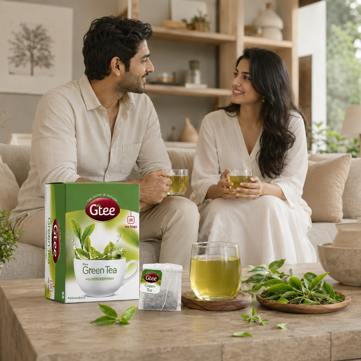 GTEE Green Tea (Regular) | Pure Green Tea | A Holistic Restorer for Every Day